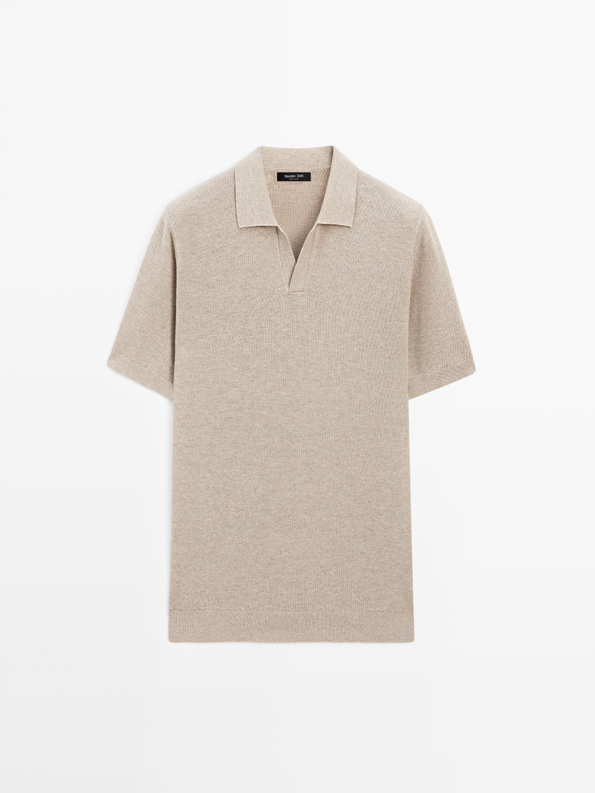 Pull polo maille 100 % coton